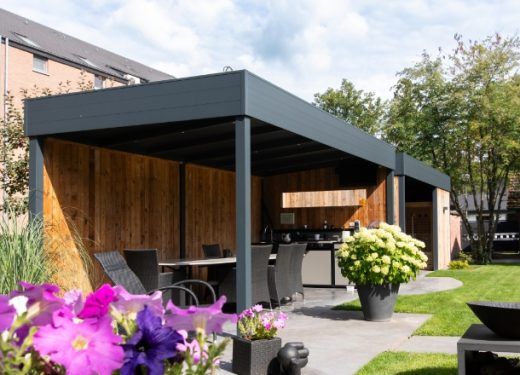 Exemple de modèle de pergola, LV4S.