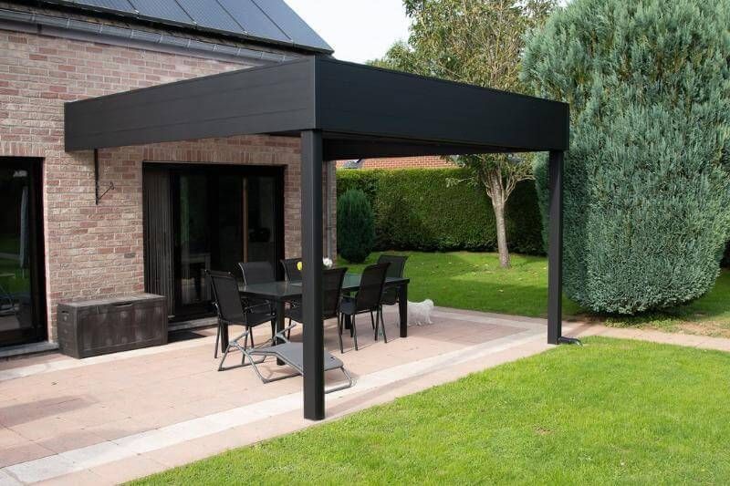 Pergola en Belgique, par LV4S.